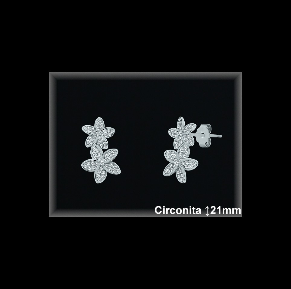 Pendientes de Plata al Por Mayor ref Z8567  Mayorista de Pendientes de Plata