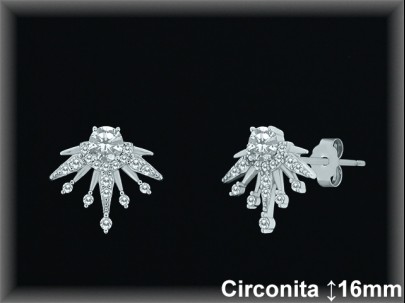Pendientes de Plata al Por Mayor ref Z8568  Mayorista de Pendientes de Plata