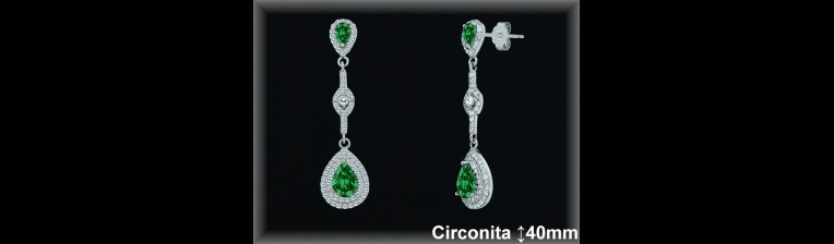Mayorista de Plata en Pendientes ref Z8570D  Pendientes de Plata al por Mayor