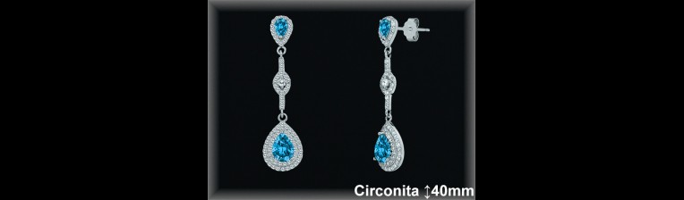 Mayorista de Plata en Pendientes ref Z8570Z  Pendientes de Plata al por Mayor