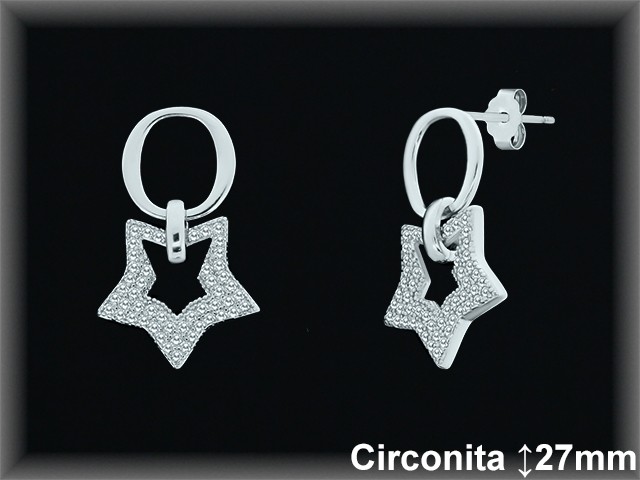 Mayorista de Plata en Pendientes ref Z8571  Pendientes de Plata al por Mayor