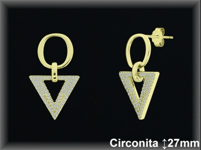 Mayorista de Plata en Pendientes ref Z8572C  Pendientes de Plata al por Mayor