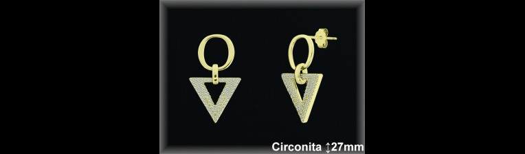 Mayorista de Plata en Pendientes ref Z8572C  Pendientes de Plata al por Mayor