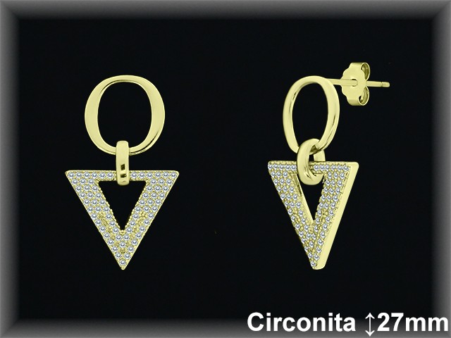 Mayorista de Plata en Pendientes ref Z8572C  Pendientes de Plata al por Mayor