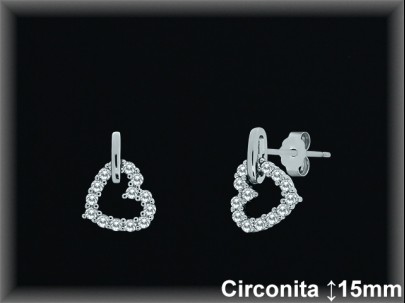 Pendientes de Plata al Por Mayor ref Z8573  Mayorista de Pendientes de Plata