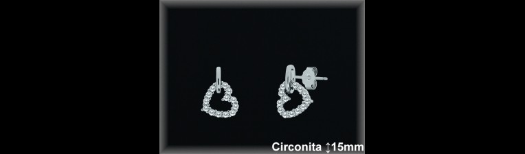 Pendientes de Plata al Por Mayor ref Z8573  Mayorista de Pendientes de Plata