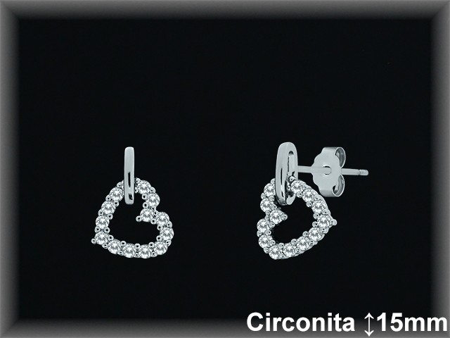 Pendientes de Plata al Por Mayor ref Z8573  Mayorista de Pendientes de Plata