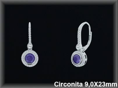 Pendientes de Plata al Por Mayor ref Z8628A  Mayorista de Pendientes de Plata