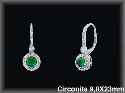 Pendientes de Plata al Por Mayor ref Z8628D  Mayorista de Pendientes de Plata