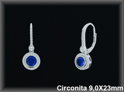 Pendientes de Plata al Por Mayor ref Z8628Z  Mayorista de Pendientes de Plata