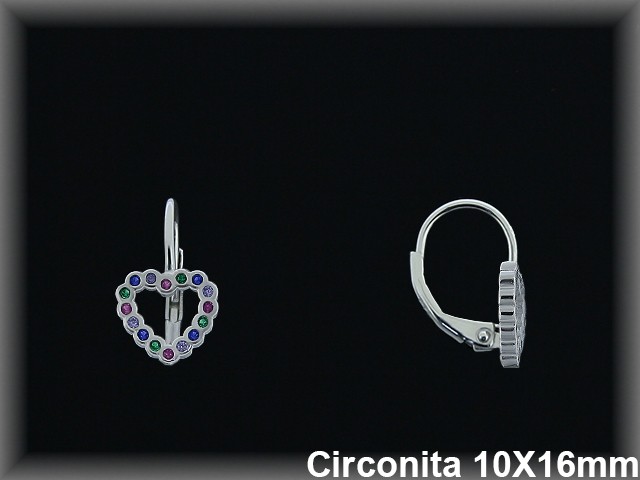 Pendientes de Plata al Por Mayor ref Z8637T  Mayorista de Pendientes de Plata