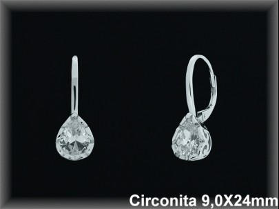 Pendientes de Plata al Por Mayor ref Z8655  Mayorista de Pendientes de Plata