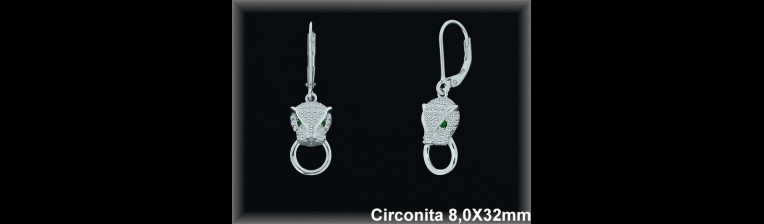 Mayorista de Plata en Pendientes ref Z8661  Pendientes de Plata al por Mayor