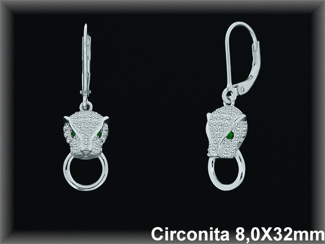 Mayorista de Plata en Pendientes ref Z8661  Pendientes de Plata al por Mayor