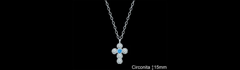 Mayorista de Plata de Cruces ref 4487G  Cruces de Plata al por Mayor