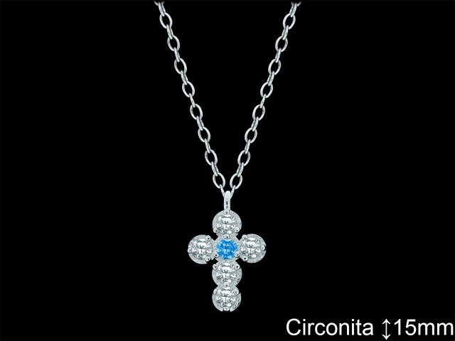 Mayorista de Plata de Cruces ref 4487G  Cruces de Plata al por Mayor