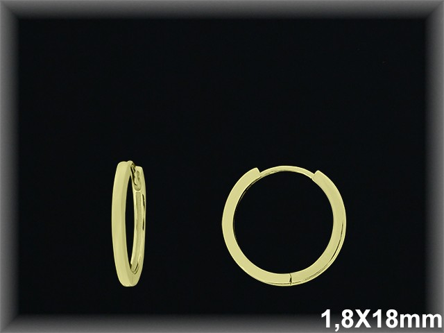 Mayorista de Plata de Aros ref AL31118C  Aros de Plata al por Mayor