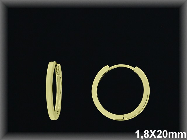 Mayorista de Plata de Aros ref AL31120C  Aros de Plata al por Mayor