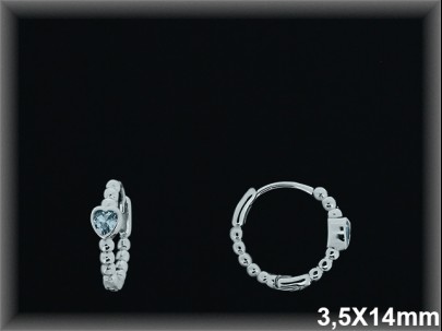 Mayorista de Plata de Aros ref AZ379G  Aros de Plata al por Mayor