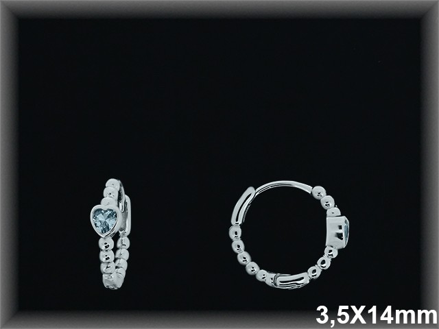 Mayorista de Plata de Aros ref AZ379G  Aros de Plata al por Mayor