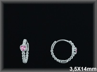 Mayorista de Plata de Aros ref AZ379S  Aros de Plata al por Mayor