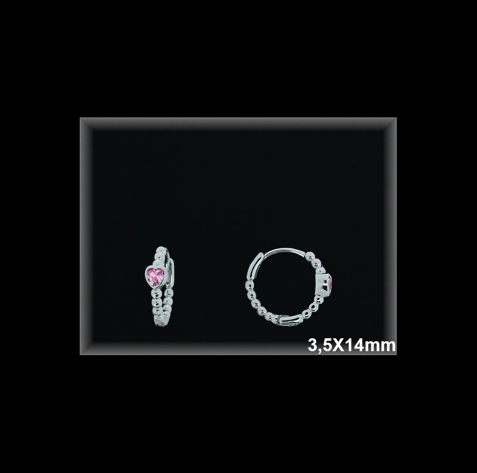 Mayorista de Plata de Aros ref AZ379S  Aros de Plata al por Mayor