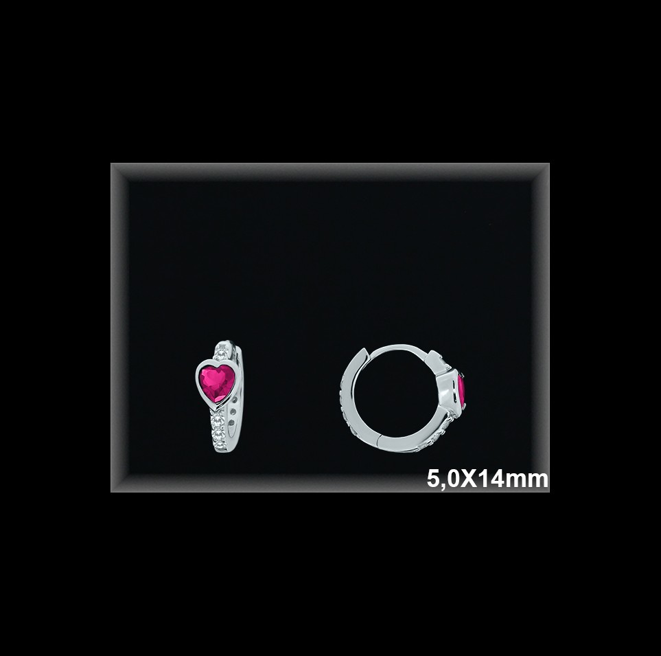 Mayorista de Plata de Aros ref AZ380R  Aros de Plata al por Mayor