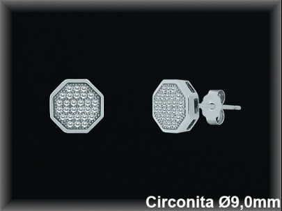 Pendientes de Plata al Por Mayor ref MZ047  Mayorista de Pendientes de Plata
