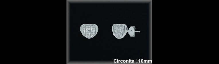 Pendientes de Plata al Por Mayor ref MZ058  Mayorista de Pendientes de Plata