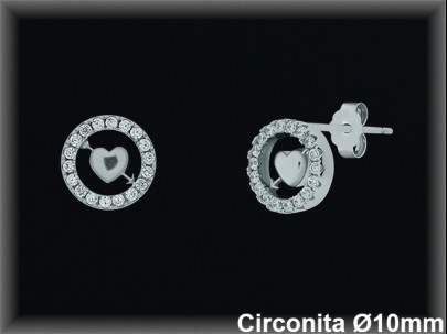 Pendientes de Plata al Por Mayor ref MZ077  Mayorista de Pendientes de Plata