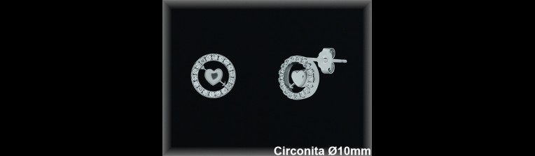 Pendientes de Plata al Por Mayor ref MZ077  Mayorista de Pendientes de Plata