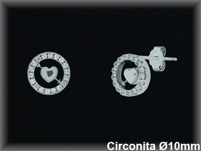 Pendientes de Plata al Por Mayor ref MZ077  Mayorista de Pendientes de Plata