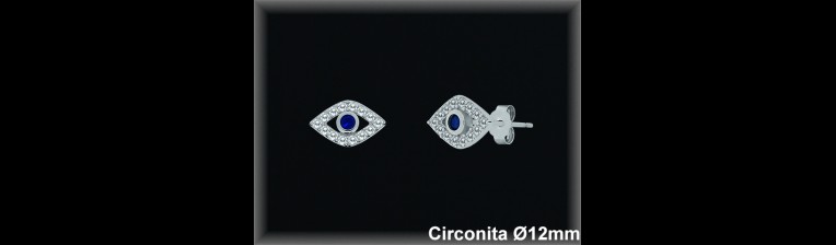 Pendientes de Plata al Por Mayor ref MZ501  Mayorista de Pendientes de Plata
