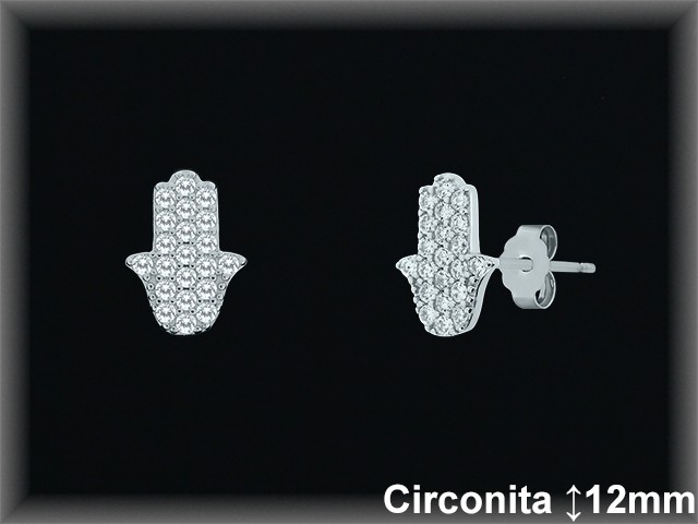 Pendientes de Plata al Por Mayor ref MZ501B  Mayorista de Pendientes de Plata