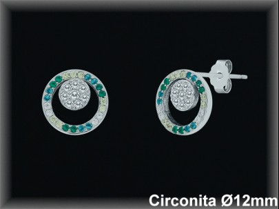 Pendientes de Plata al Por Mayor ref MZ579D  Mayorista de Pendientes de Plata