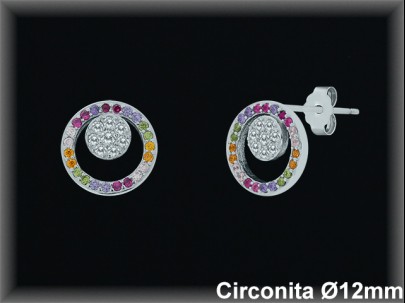 Pendientes de Plata al Por Mayor ref MZ579X  Mayorista de Pendientes de Plata