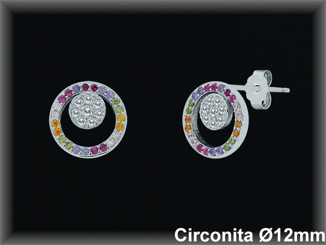 Pendientes de Plata al Por Mayor ref MZ579X  Mayorista de Pendientes de Plata