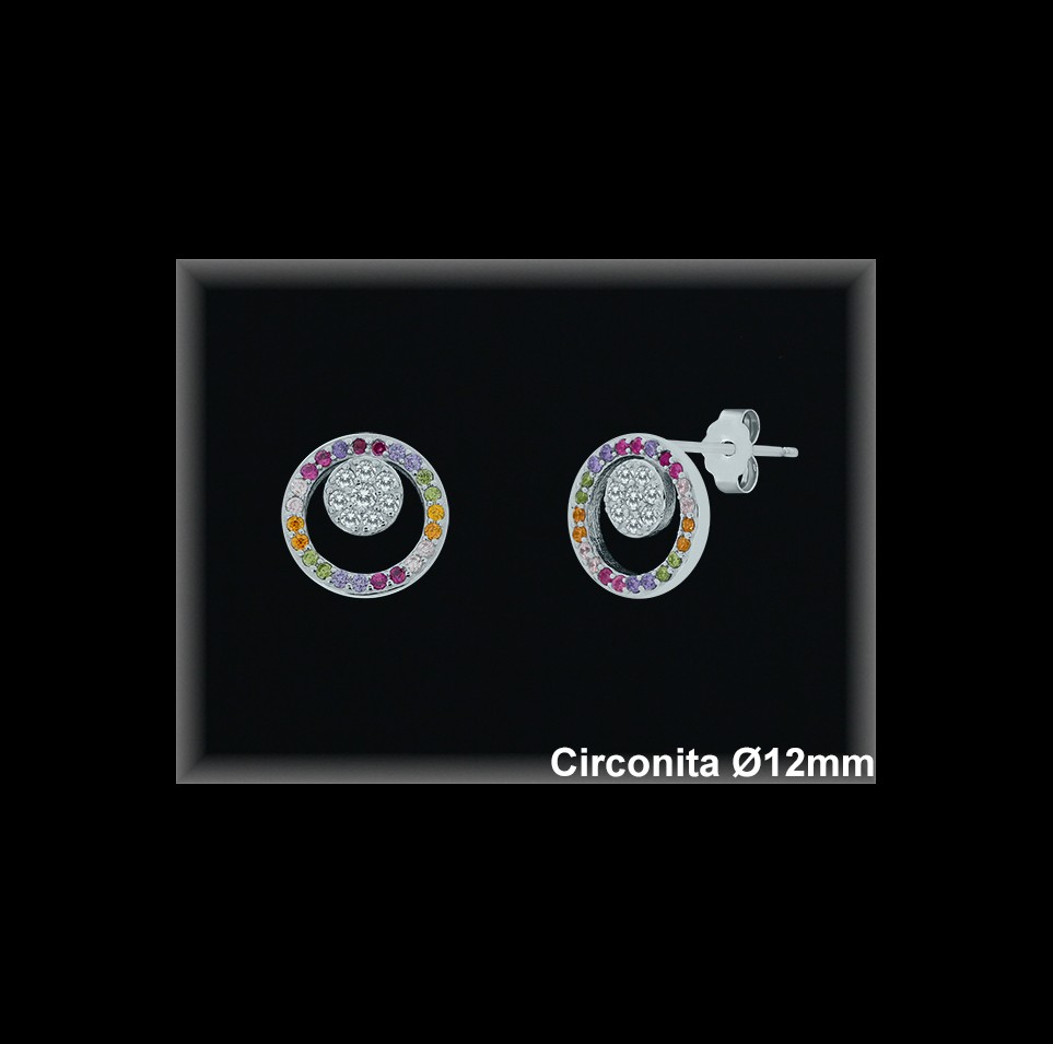 Pendientes de Plata al Por Mayor ref MZ579X  Mayorista de Pendientes de Plata