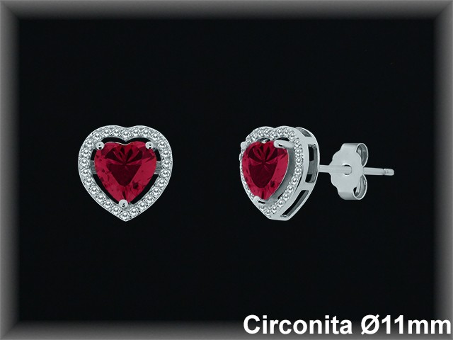 Pendientes de Plata al Por Mayor ref MZ727R  Mayorista de Pendientes de Plata