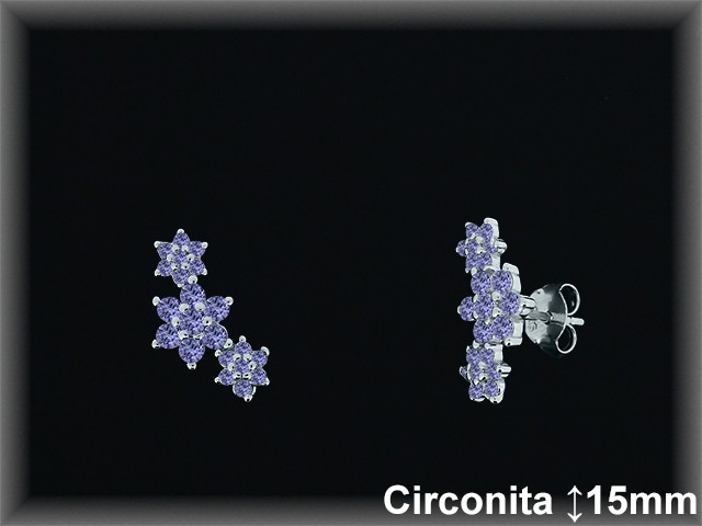 Pendientes de Plata al Por Mayor ref Z8400A  Mayorista de Pendientes de Plata