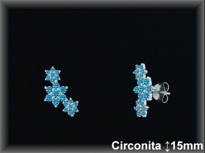 Pendientes de Plata al Por Mayor ref Z8400G  Mayorista de Pendientes de Plata
