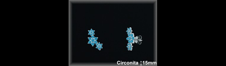 Pendientes de Plata al Por Mayor ref Z8400G  Mayorista de Pendientes de Plata