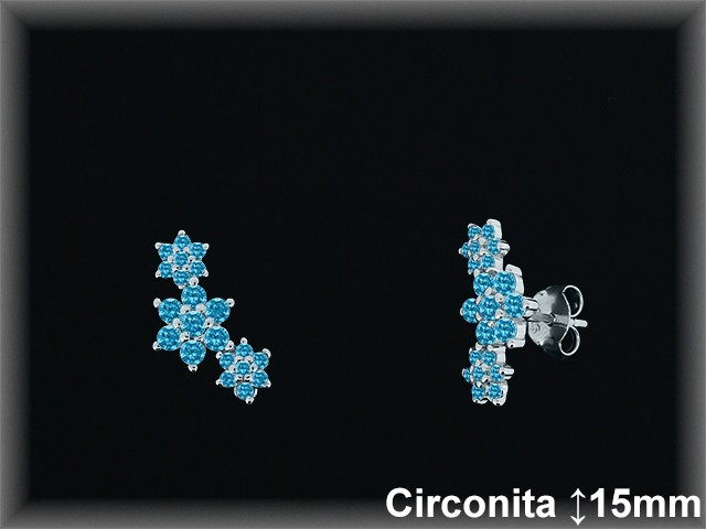 Pendientes de Plata al Por Mayor ref Z8400G  Mayorista de Pendientes de Plata