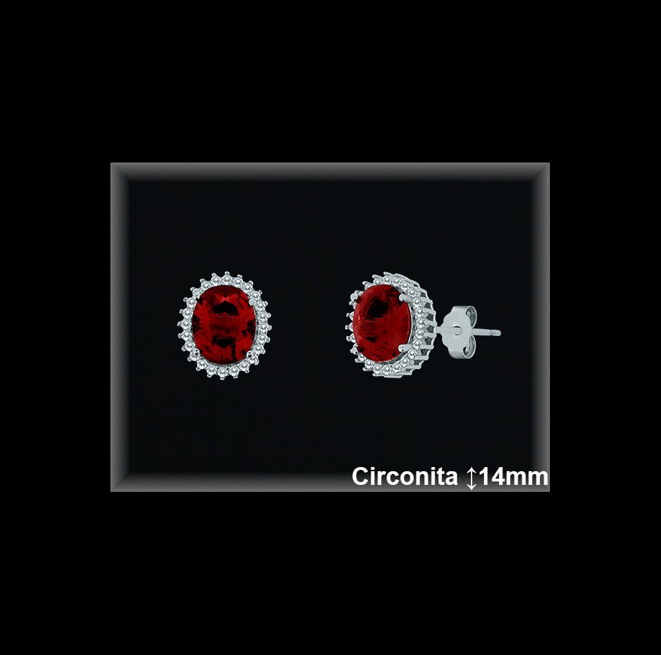 Pendientes de Plata al Por Mayor ref Z8418R  Mayorista de Pendientes de Plata