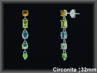 Mayorista de Plata en Pendientes ref Z8438D  Pendientes de Plata al por Mayor