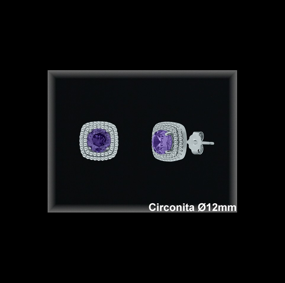 Pendientes de Plata al Por Mayor ref Z8493A  Mayorista de Pendientes de Plata