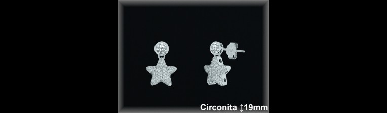 Pendientes de Plata al Por Mayor ref Z8530  Mayorista de Pendientes de Plata