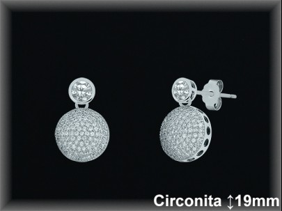 Pendientes de Plata al Por Mayor ref Z8531  Mayorista de Pendientes de Plata