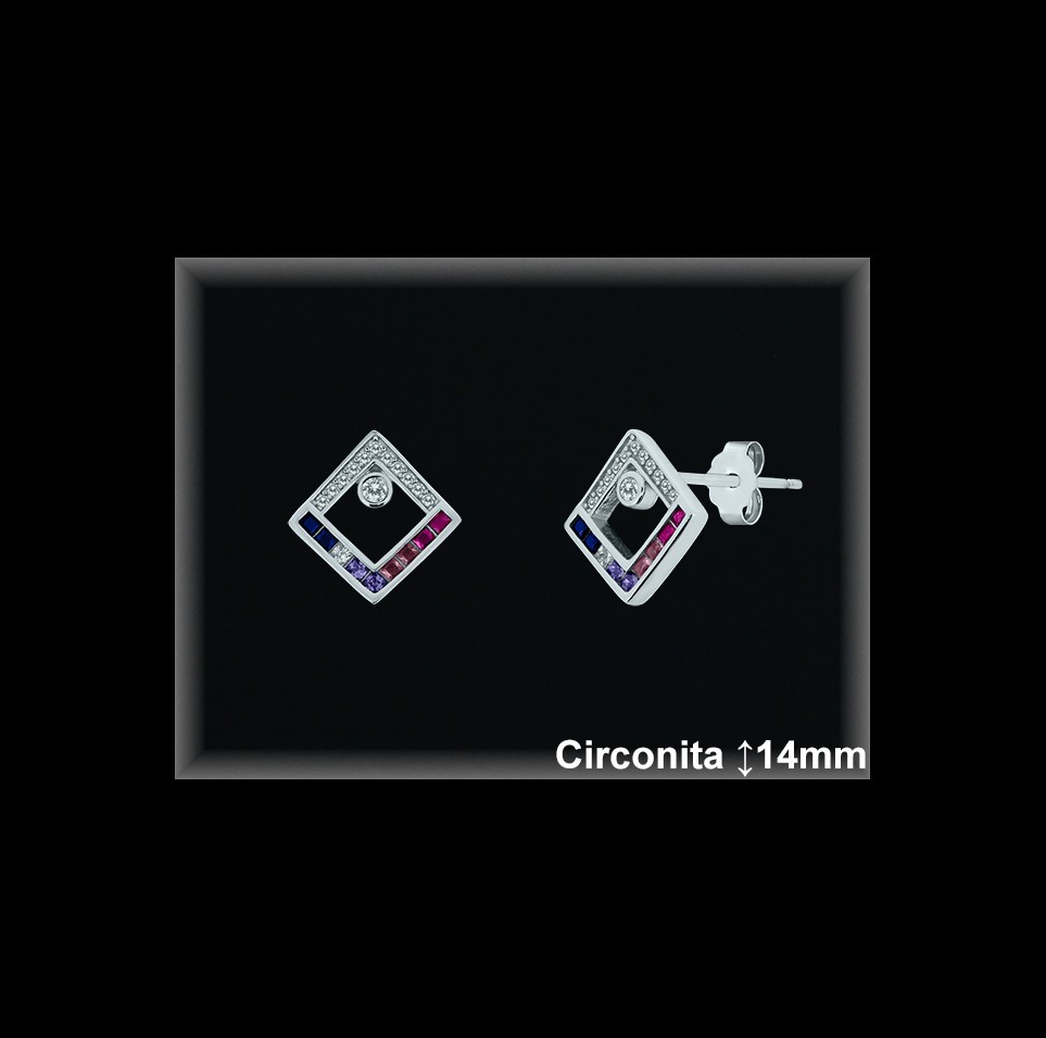 Pendientes de Plata al Por Mayor ref Z8562T  Mayorista de Pendientes de Plata