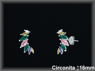 Pendientes de Plata al Por Mayor ref Z8574D  Mayorista de Pendientes de Plata